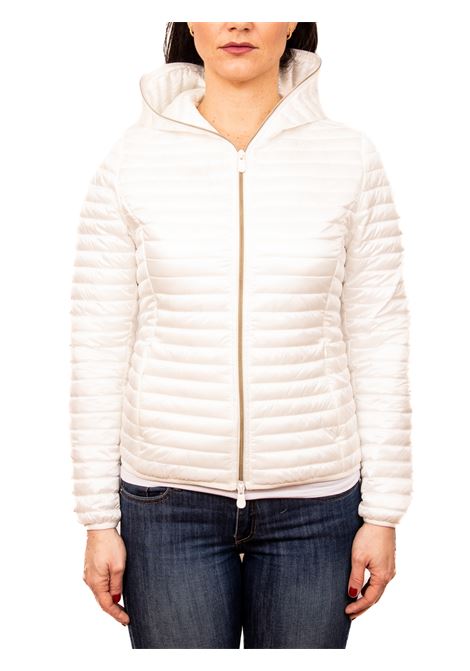 piumino logo bianco SAVE THE DUCK | D33620WALEXA-00000